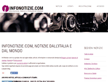 Tablet Screenshot of infonotizie.com